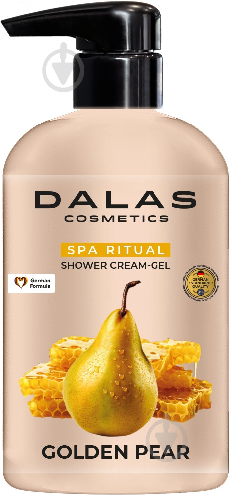 Крем-гель для душа Dalas Dalas Golden Pear 550 мл - фото 1