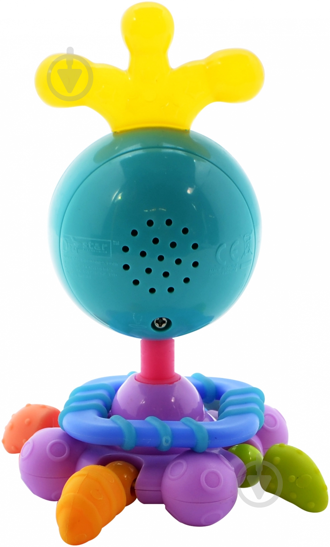 Погремушка Baby Team Осьминог 8600 - фото 2