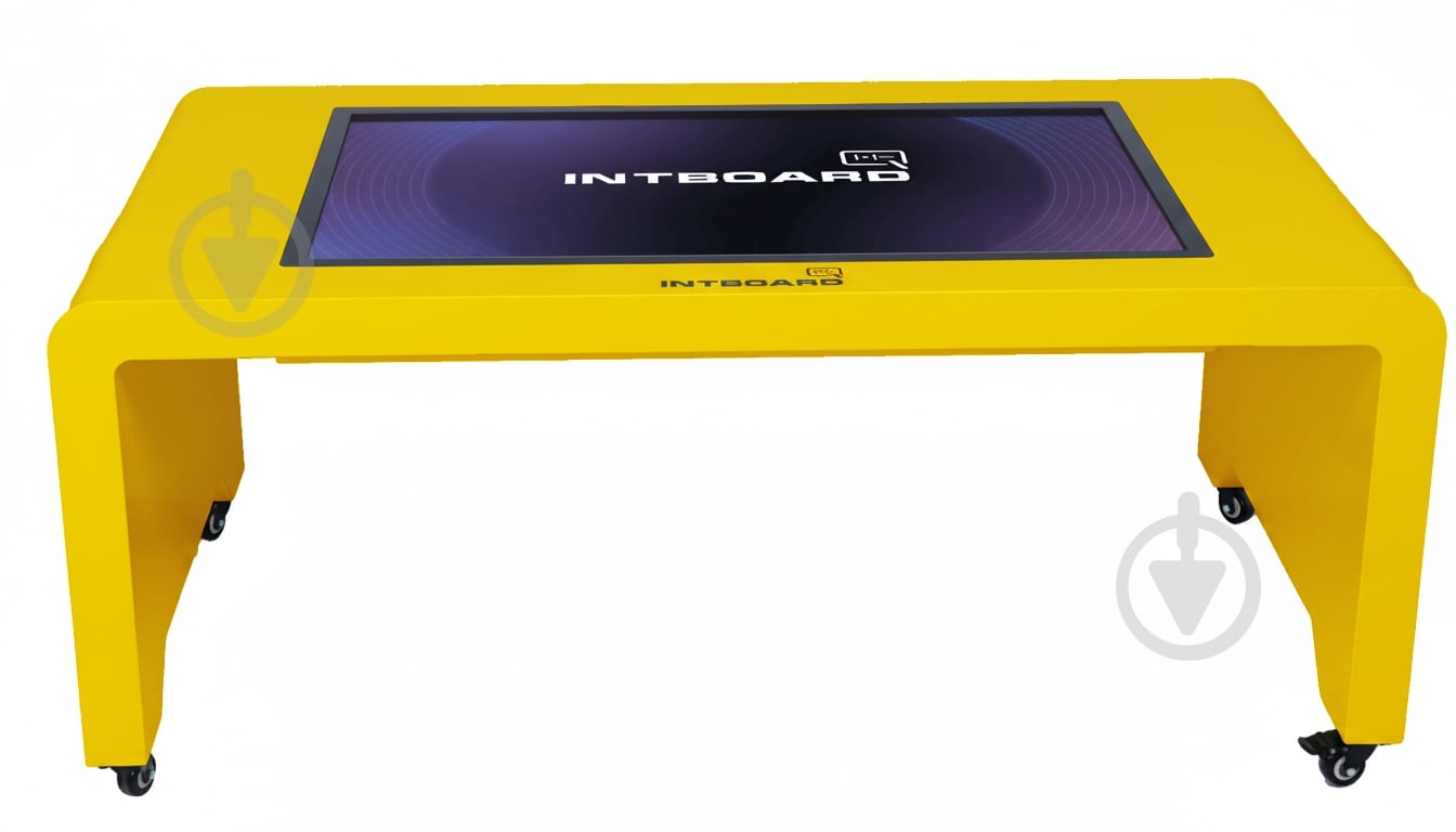 Интерактивный детский стол Intboard STYLE 43" yellow Android 13 (10530085) - фото 2