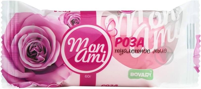 Мыло Mon Ami Роза 60 г - фото 1