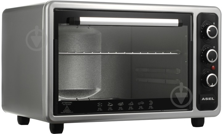 Электрическая печь Asel AF40-23 _антрацит - фото 1 Электрическая печь Asel AF40-23 _антрацит - фото 1