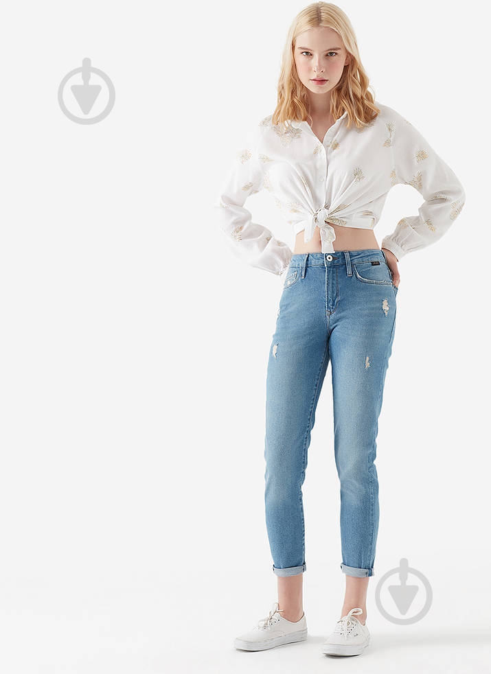 Джинси Mavi MYKONOS Shaded Ripped GOLD 100976-32517 р. 32 синій - фото 2 Джинси Mavi MYKONOS Shaded Ripped GOLD 100976-32517 р. 32 синій - фото 2