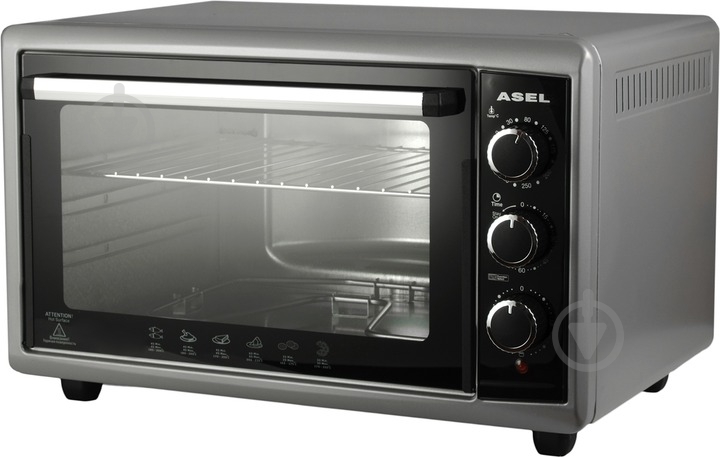 Электрическая печь Asel АF50-23_серый - фото 3 Электрическая печь Asel АF50-23_серый - фото 3