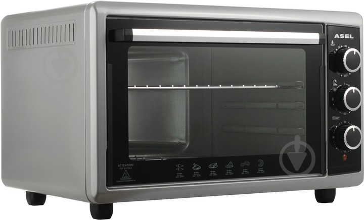 Электрическая печь Asel АF50-23_серый - фото 1 Электрическая печь Asel АF50-23_серый - фото 1