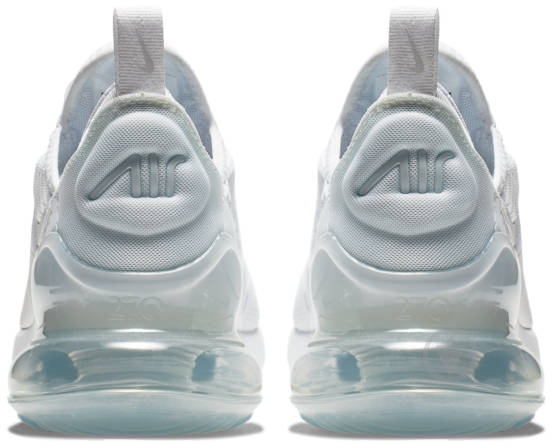 Кроссовки детские демисезонные Nike AIR MAX 270 943345-103 р.37,5 белые - фото 5