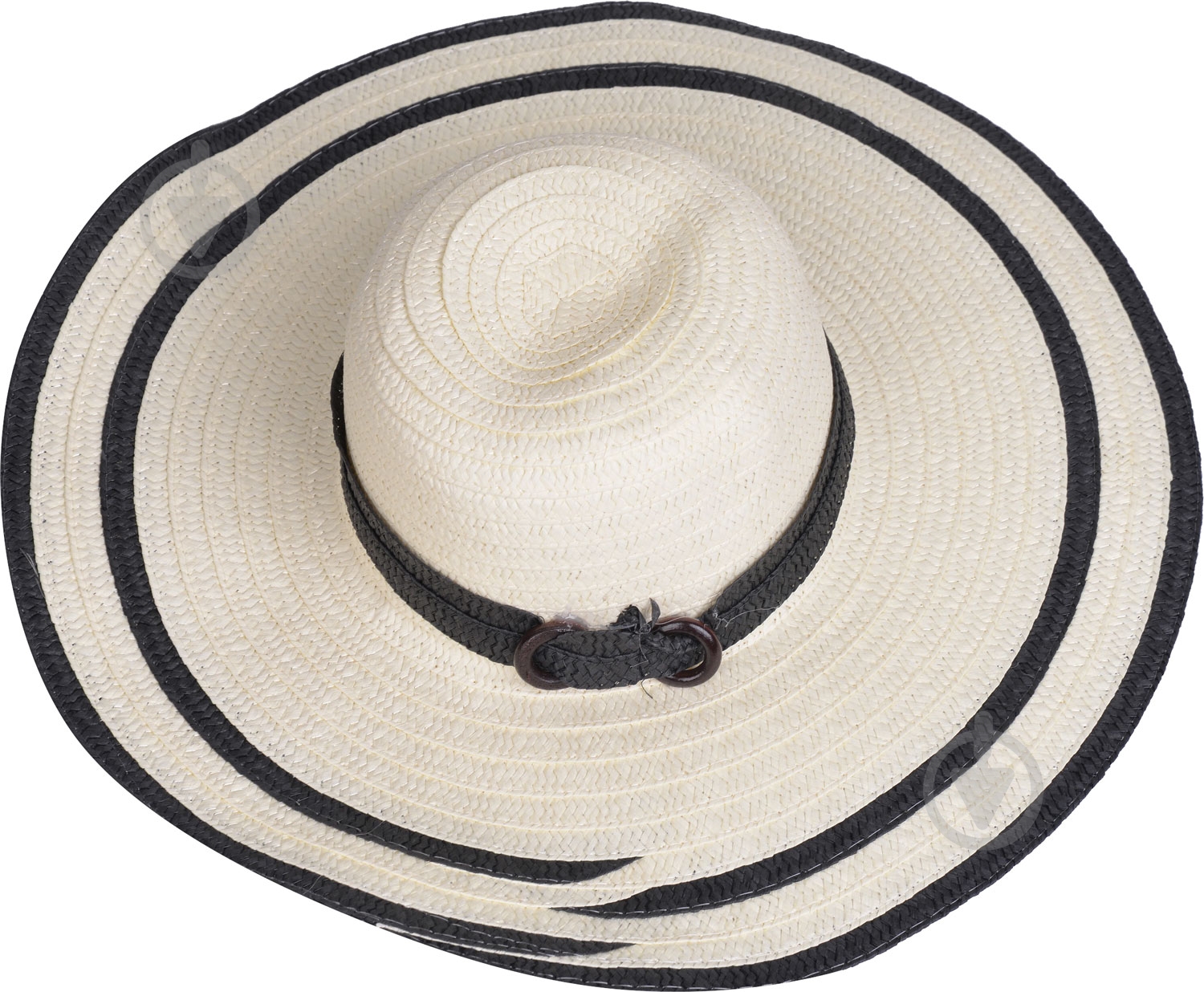 Капелюх Luna із середніми полями Сандра one size білий - фото 1