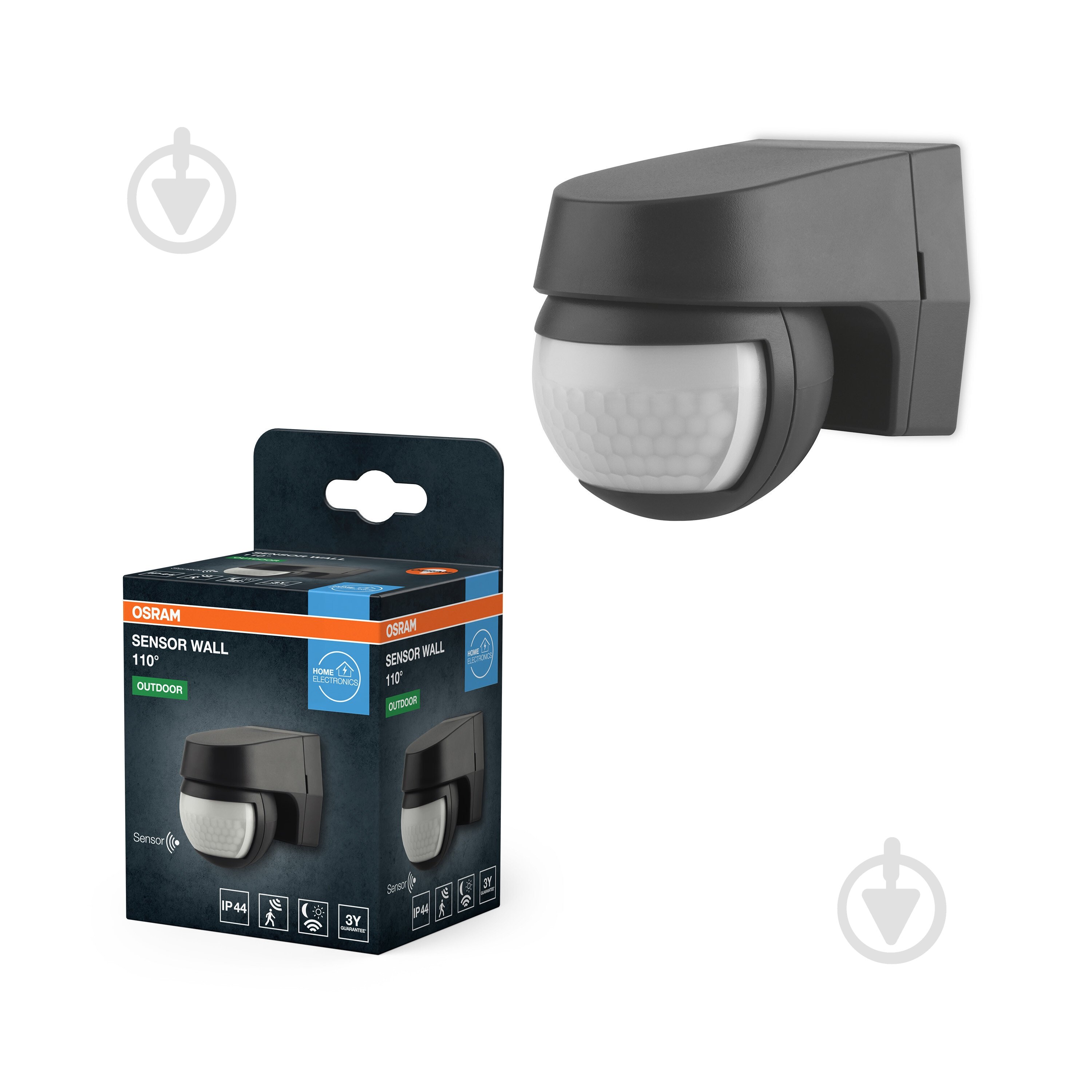 Датчик движения Ledvance SENSOR WALL IP44 DG - фото 1