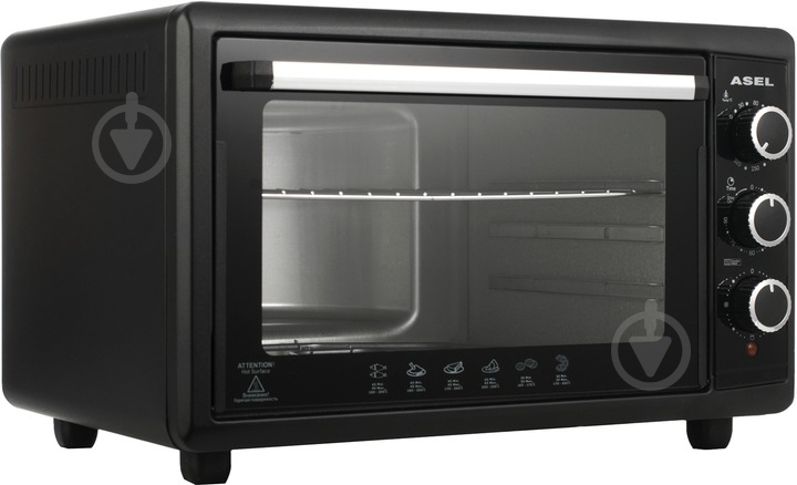Электрическая печь Asel АF50-23_черный - фото 1