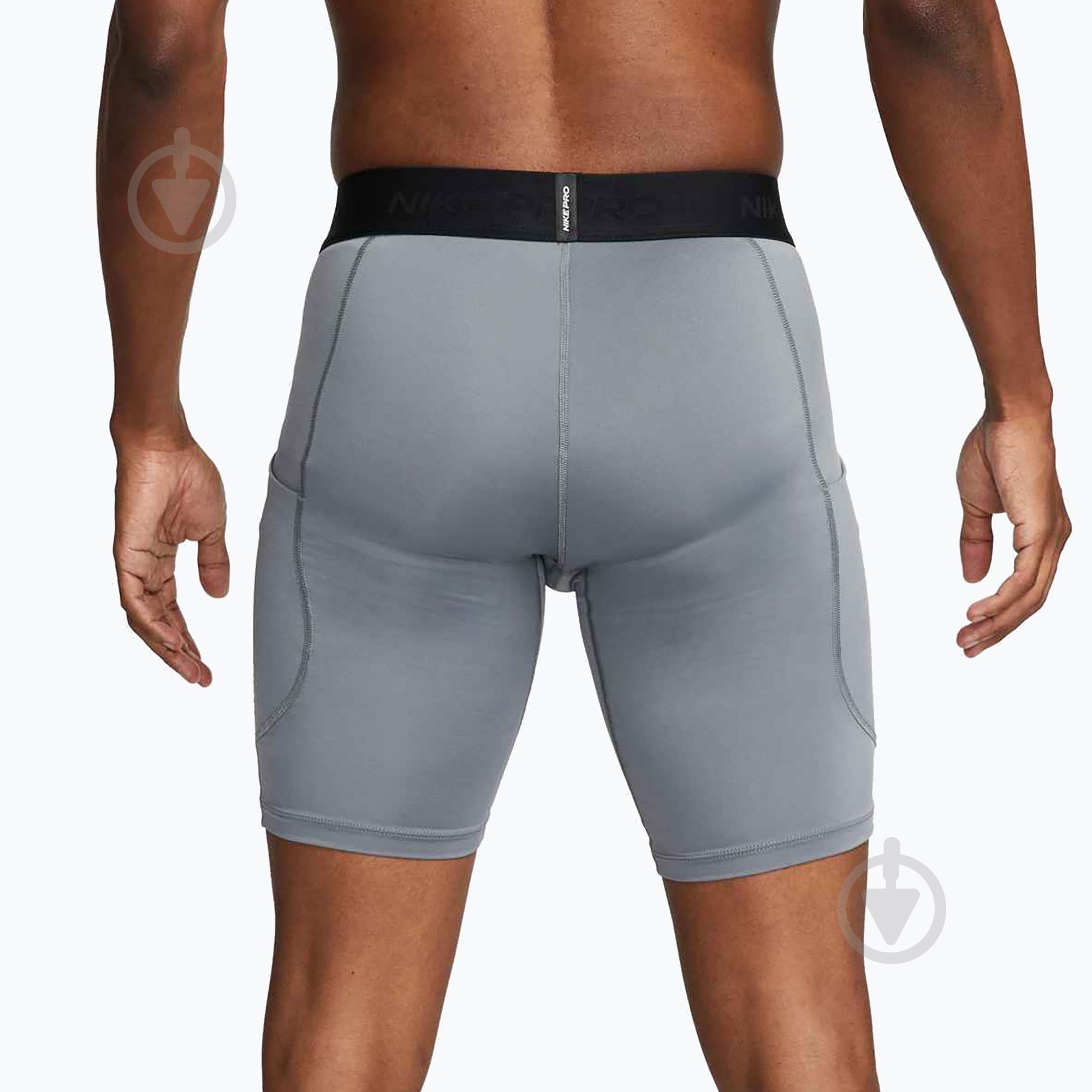 Шорты Nike Nike Pro FB7958-084 р. M серый - фото 3 Шорты Nike Nike Pro FB7958-084 р. M серый - фото 3