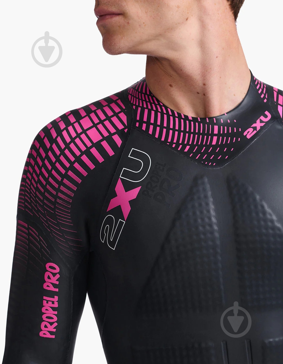 Гидрокостюм 2XU MW5124c_BLK/PUK р.LT черный - фото 3 Гидрокостюм 2XU MW5124c_BLK/PUK р.LT черный - фото 3