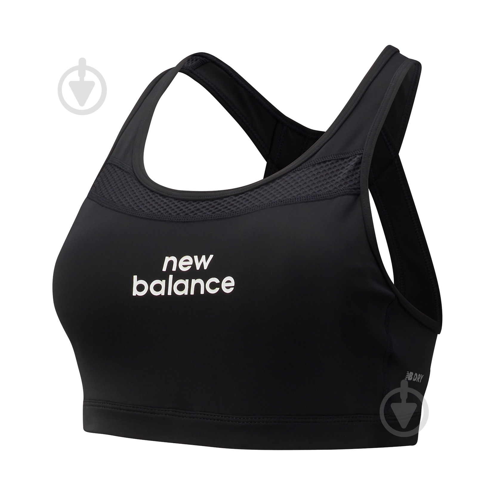 Бра New Balance WB61310BIT р.XS черный - фото 1