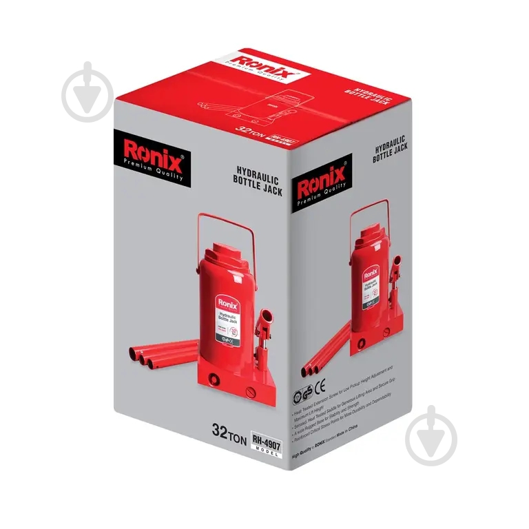 Домкрат гидравлический Ronix RH-4907 32 т 32 т - фото 6