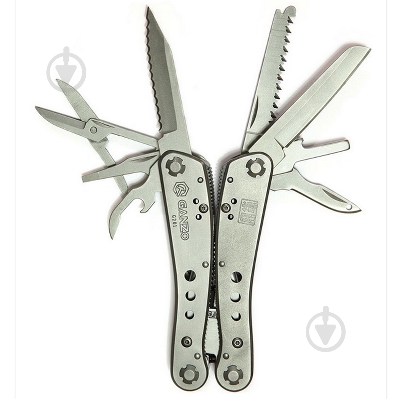 Мультитул Ganzo Multi Tool, H, 22 функції G201 - фото 3 Мультитул Ganzo Multi Tool, H, 22 функції G201 - фото 3