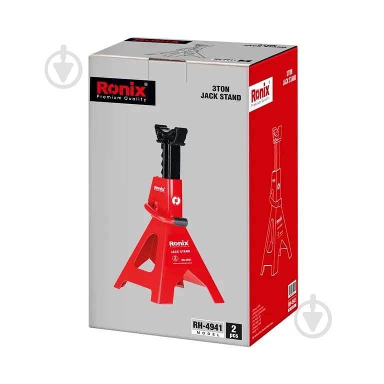 Подставка Ronix RH-4941, 2 шт. 3 т - фото 8