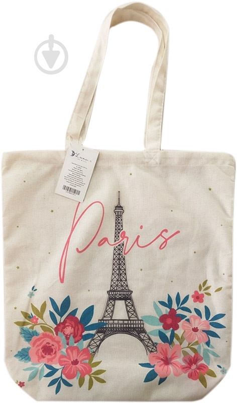 Сумка Luna шоппер Paris 41*39*13 см мульти - фото 1