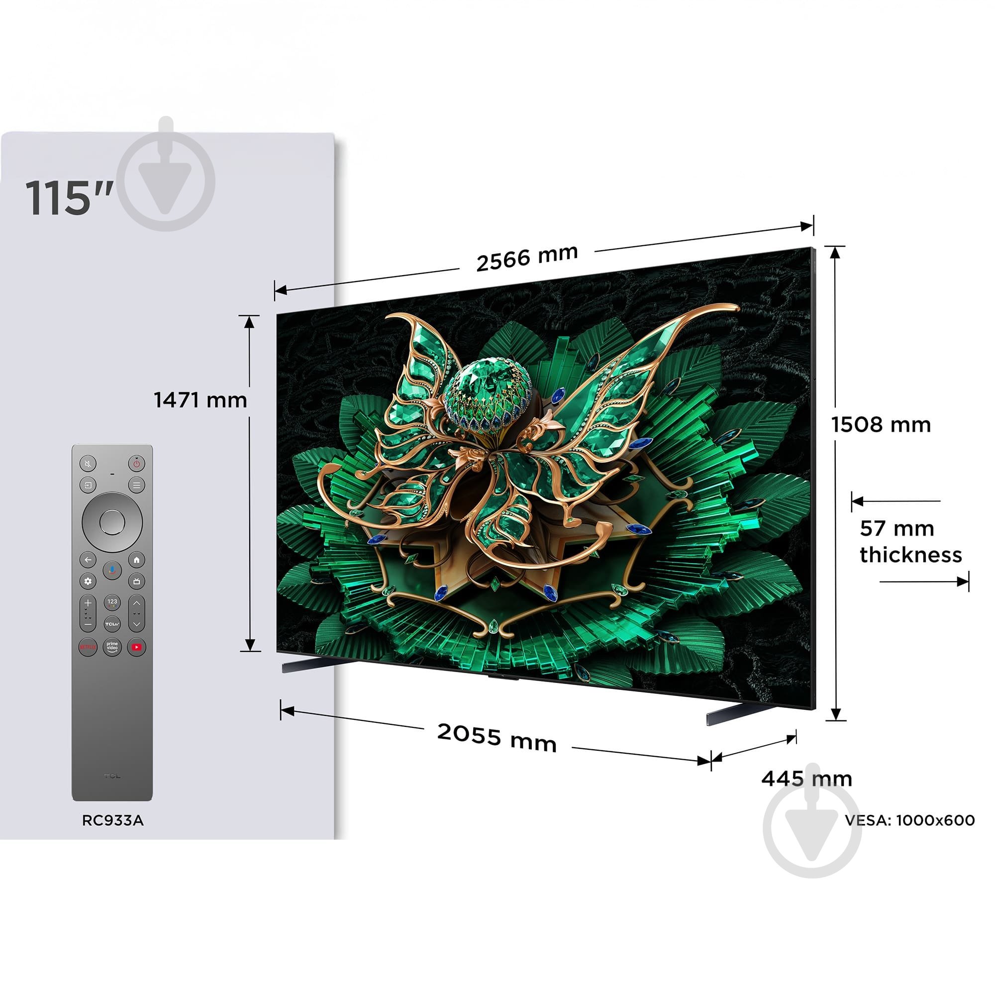 Телевізор TCL 115C7K - фото 4