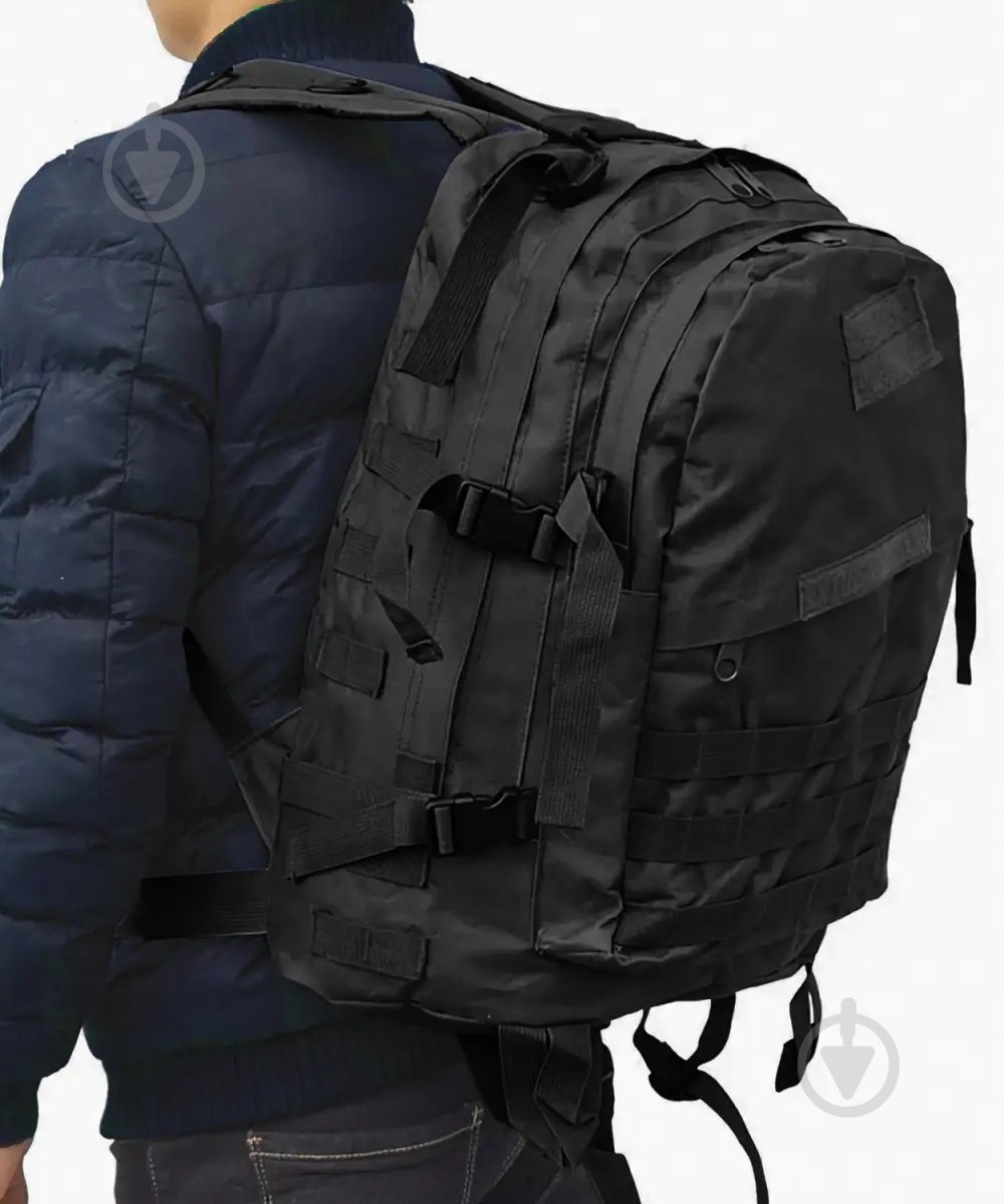 Рюкзак тактичний 1991 ТМ OXFORD 30л, Black - фото 5 Рюкзак тактичний 1991 ТМ OXFORD 30л, Black - фото 5