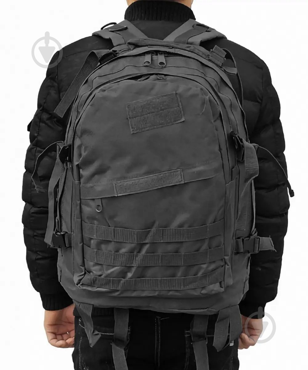 Рюкзак тактичний 1991 ТМ OXFORD 30л, Black - фото 4 Рюкзак тактичний 1991 ТМ OXFORD 30л, Black - фото 4