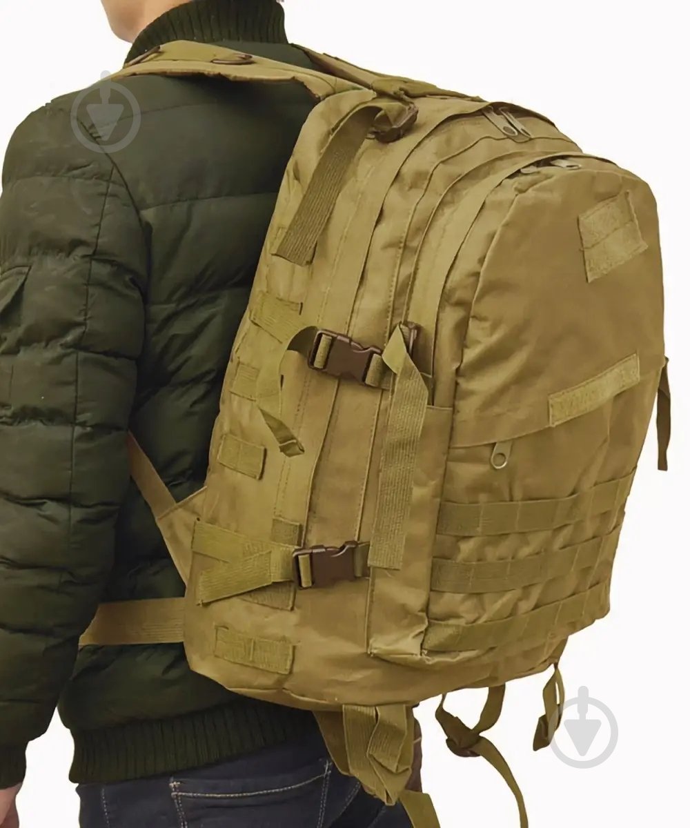Рюкзак тактичний 1991 ТМ OXFORD 30л, Tan - фото 2 Рюкзак тактичний 1991 ТМ OXFORD 30л, Tan - фото 2