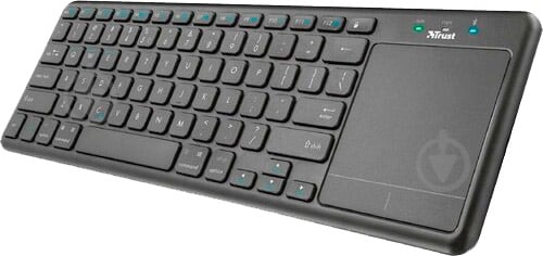 Клавиатура Trust MIDA BT WITH XL Touchpad (23009) black - фото 3 Клавиатура Trust MIDA BT WITH XL Touchpad (23009) black - фото 3