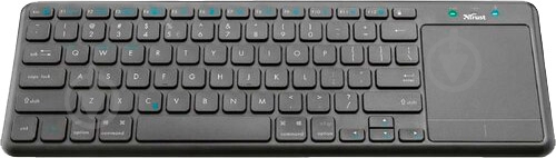 Клавиатура Trust MIDA BT WITH XL Touchpad (23009) black - фото 2 Клавиатура Trust MIDA BT WITH XL Touchpad (23009) black - фото 2