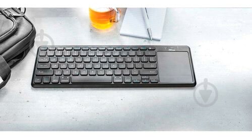 Клавиатура Trust MIDA BT WITH XL Touchpad (23009) black - фото 8 Клавиатура Trust MIDA BT WITH XL Touchpad (23009) black - фото 8