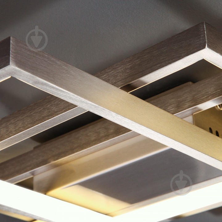 Люстра потолочная Strotskis Direct 60 Вт LED-модуль никель 90177/3 - фото 2
