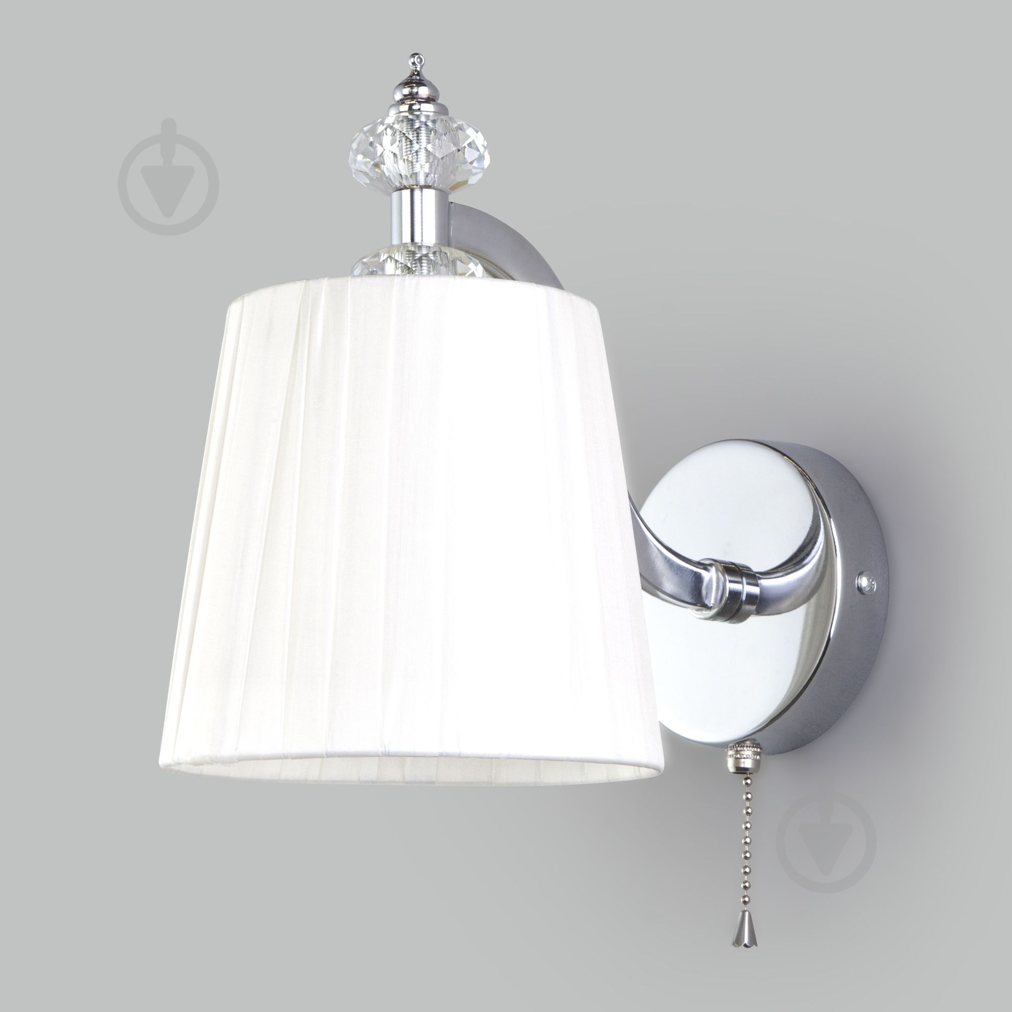 Светильник настенный Strotskis Diva 1x40 Вт E14 хром 60122/1 - фото 1