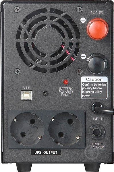 Источник бесперебойного питания (ИБП) Powercom INF-500 - фото 4