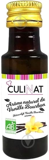 Концентрат ванілі Culinat ароматизатор бурбон органічний 20 мл - фото 1 Концентрат ванілі Culinat ароматизатор бурбон органічний 20 мл - фото 1