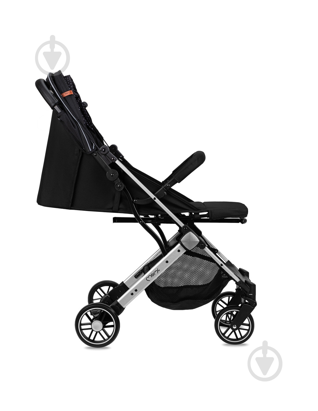 Коляска для двойни MoMi ESTELLE LIGHT Black-Silver - фото 2