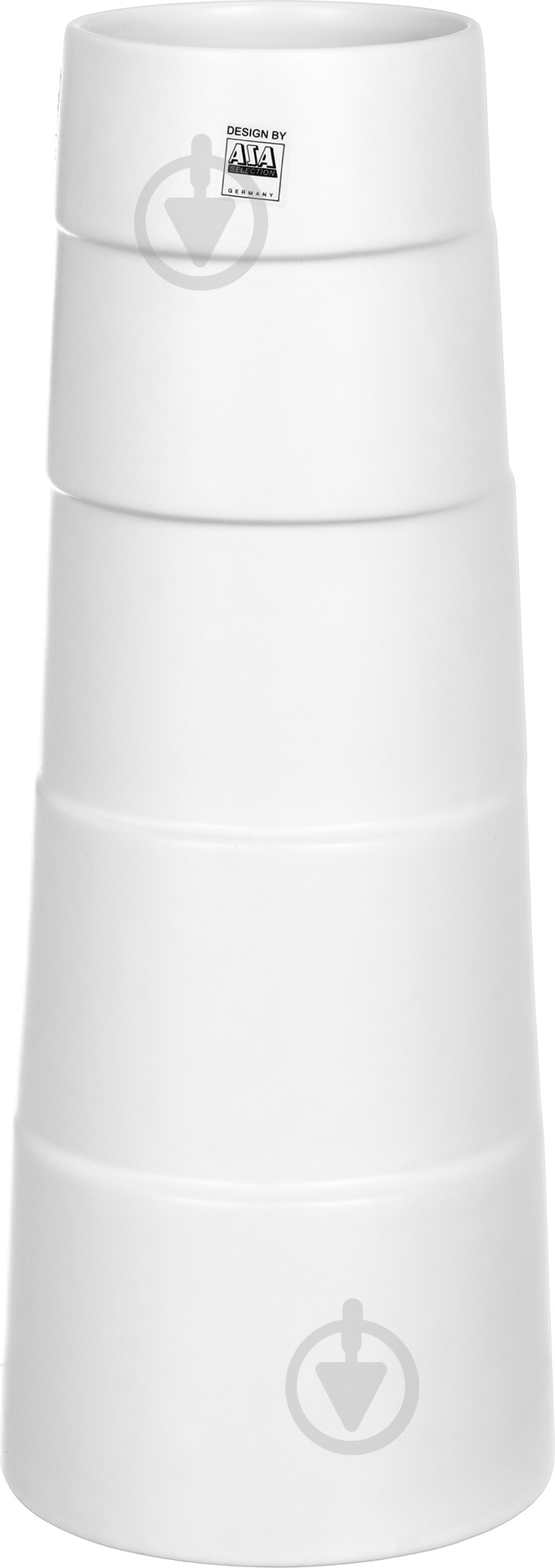 Ваза керамическая ASA Hula 45 см 45 см белая - фото 1