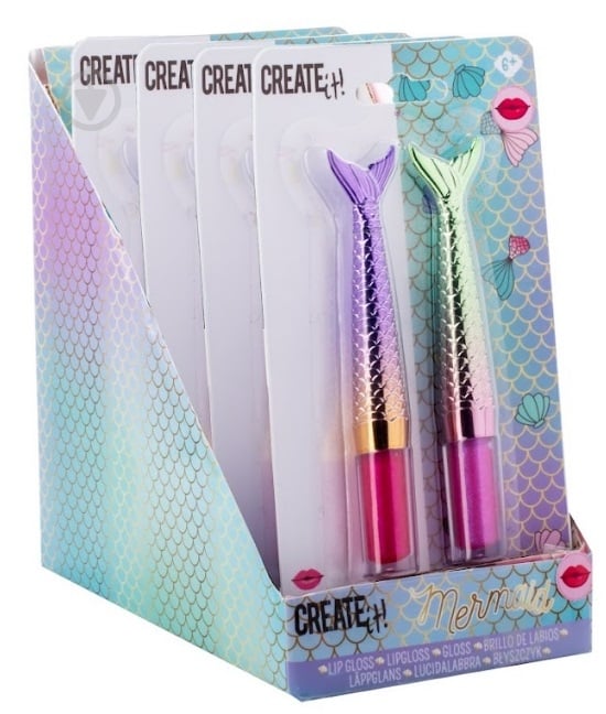 Бальзам для губ CREATE IT! MERMAID 2 шт. 84612 - фото 1 Бальзам для губ CREATE IT! MERMAID 2 шт. 84612 - фото 1