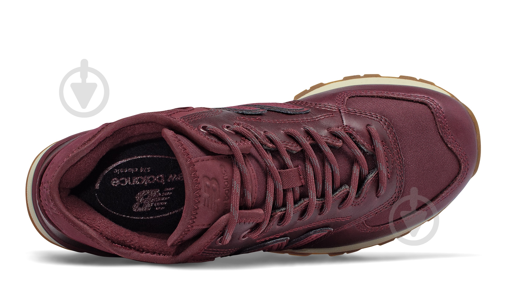 Кроссовки женские зимние New Balance WH574BC р.37 бордовые - фото 3