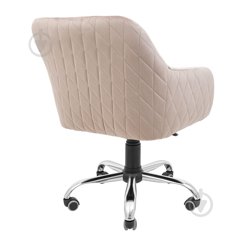 Кресло Richman Либерти Ю Рол хром/жасмин 21 бежевый - фото 4 Кресло Richman Либерти Ю Рол хром/жасмин 21 бежевый - фото 4