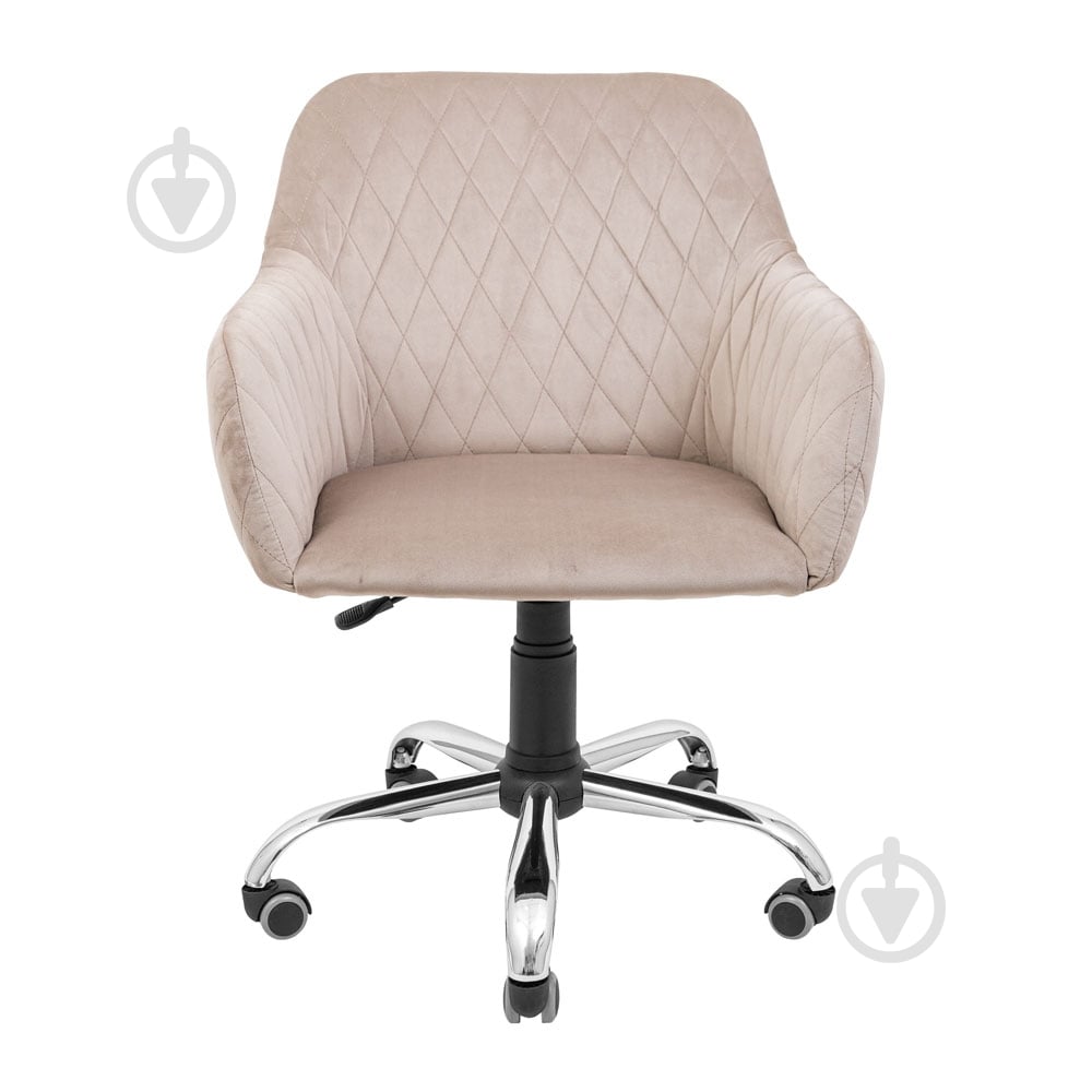 Кресло Richman Либерти Ю Рол хром/жасмин 21 бежевый - фото 2 Кресло Richman Либерти Ю Рол хром/жасмин 21 бежевый - фото 2