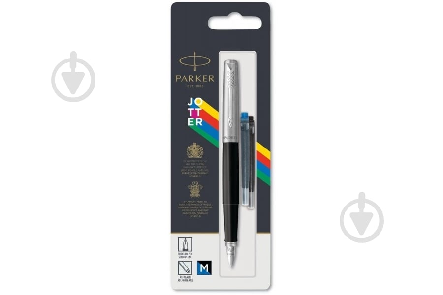 Ручка перьевая Parker Jotter Black 15 616 - фото 1