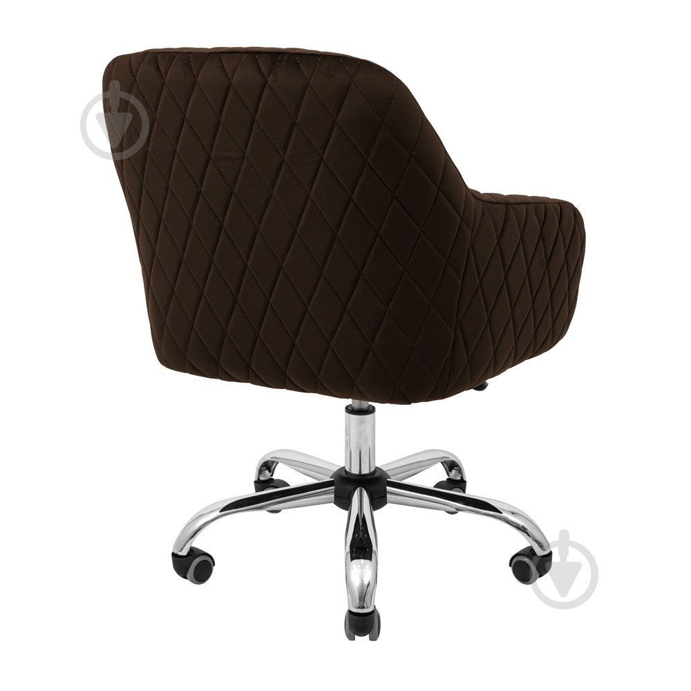 Кресло Richman Либерти Ю Рол хром/жасмин 28 коричневый - фото 4