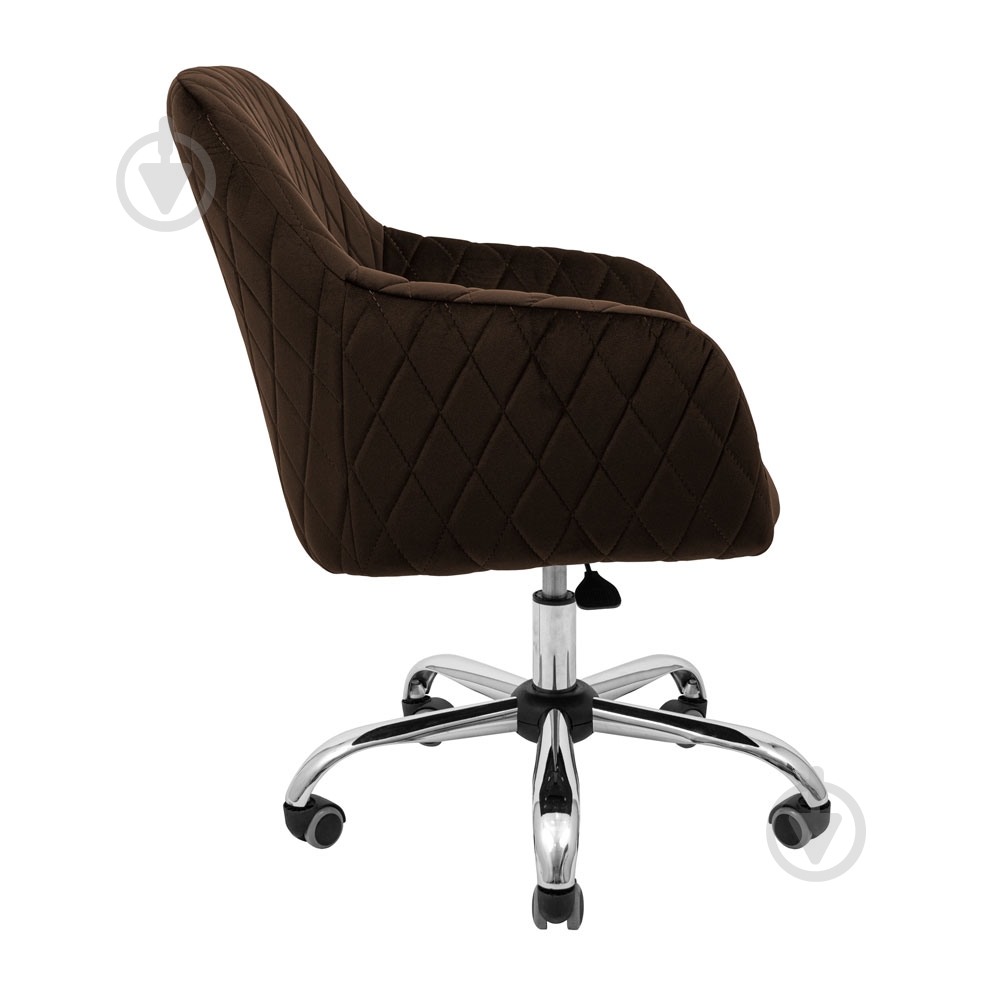 Кресло Richman Либерти Ю Рол хром/жасмин 28 коричневый - фото 3