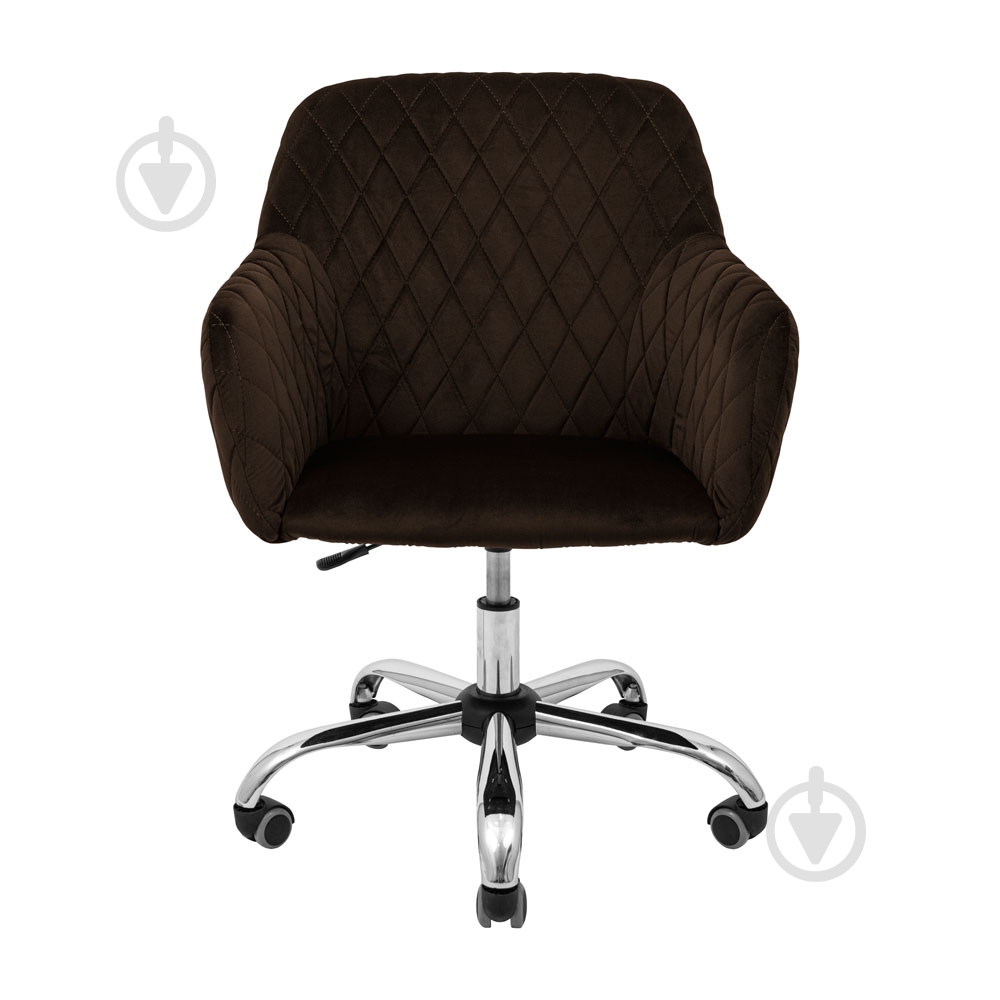 Кресло Richman Либерти Ю Рол хром/жасмин 28 коричневый - фото 2