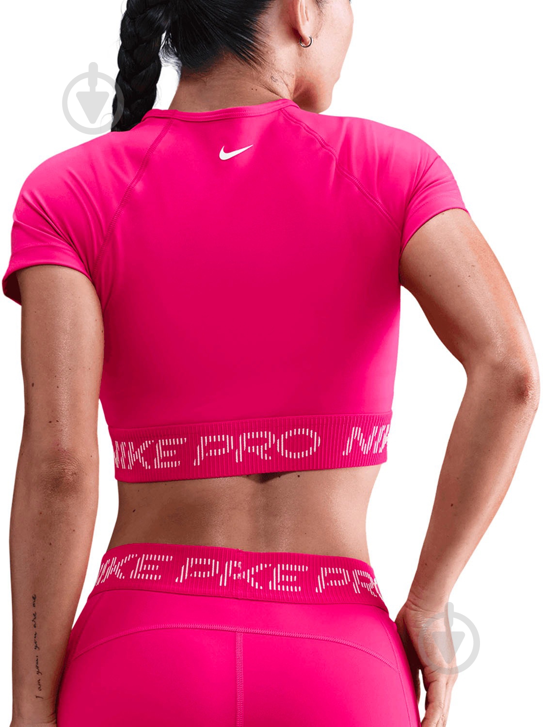 Топ Nike Pro HV3673-666 р.M розовый - фото 4