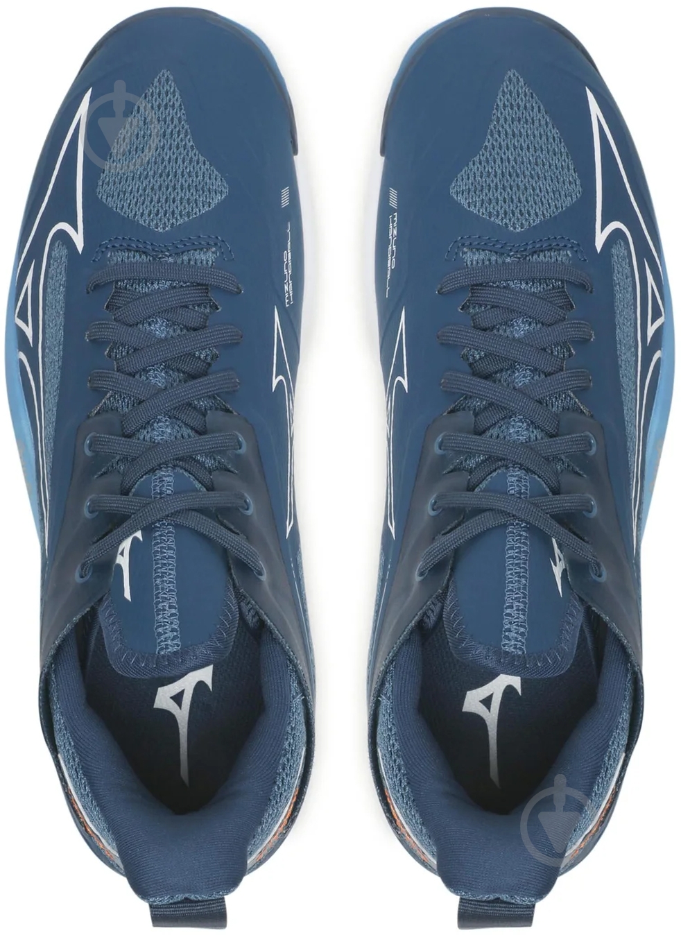 Кроссовки мужские Mizuno Wave Mirage 4 X1GA215021 р.47 синие - фото 4 Кроссовки мужские Mizuno Wave Mirage 4 X1GA215021 р.47 синие - фото 4