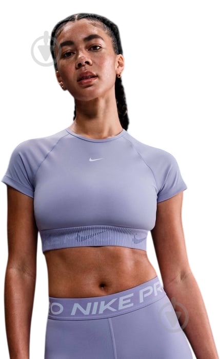 Топ Nike HM6369-533 р.M фиолетовый - фото 1
