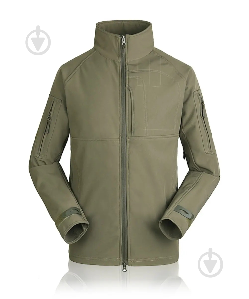 Куртка мужская 1991 ТМ тактическая SoftShell на флисе 34123-JA-02-G-L р.L - фото 1 Куртка мужская 1991 ТМ тактическая SoftShell на флисе 34123-JA-02-G-L р.L - фото 1
