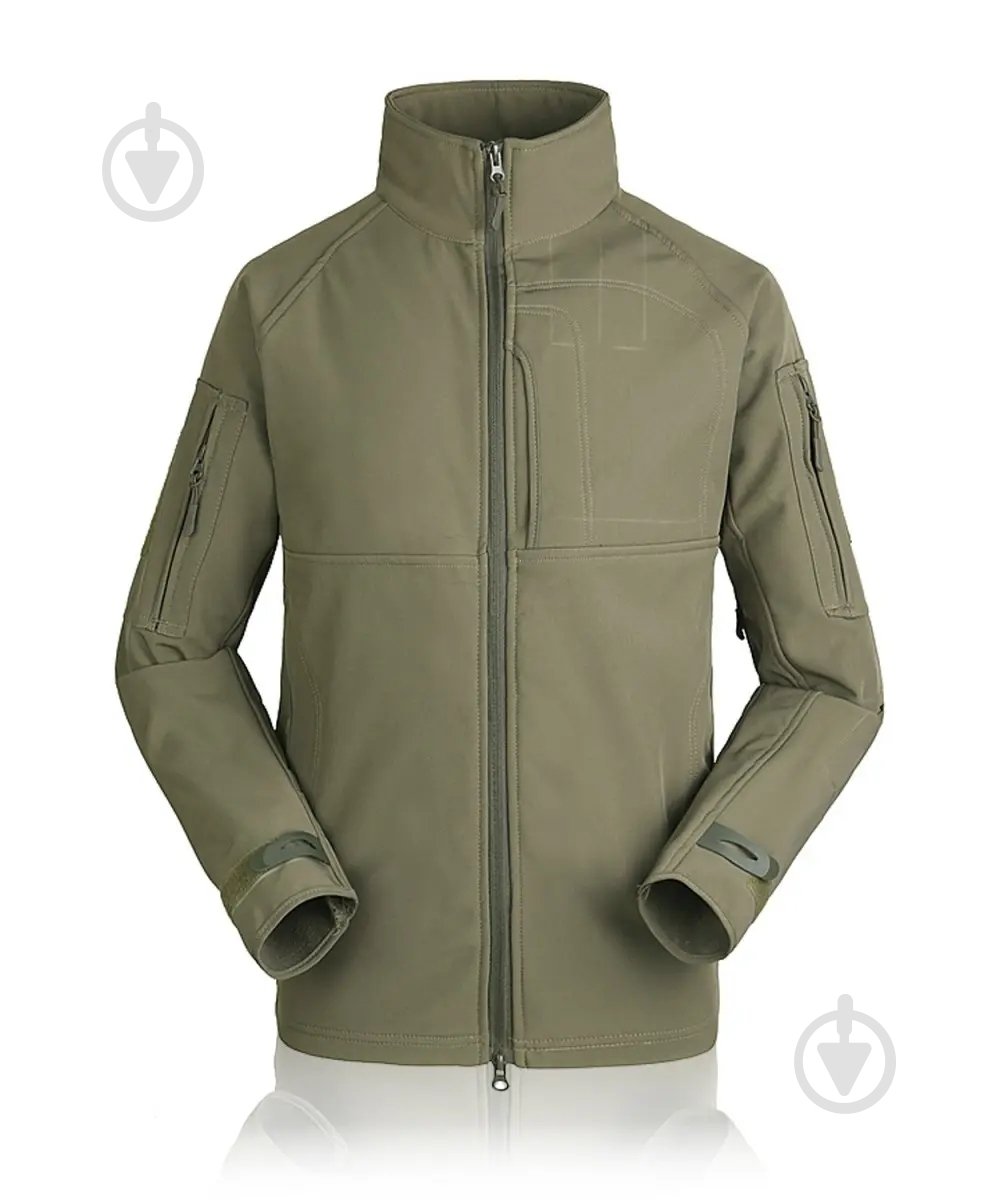 Куртка мужская 1991 ТМ тактическая SoftShell на флисе 34123-JA-02-G-XL - фото 1 Куртка мужская 1991 ТМ тактическая SoftShell на флисе 34123-JA-02-G-XL - фото 1
