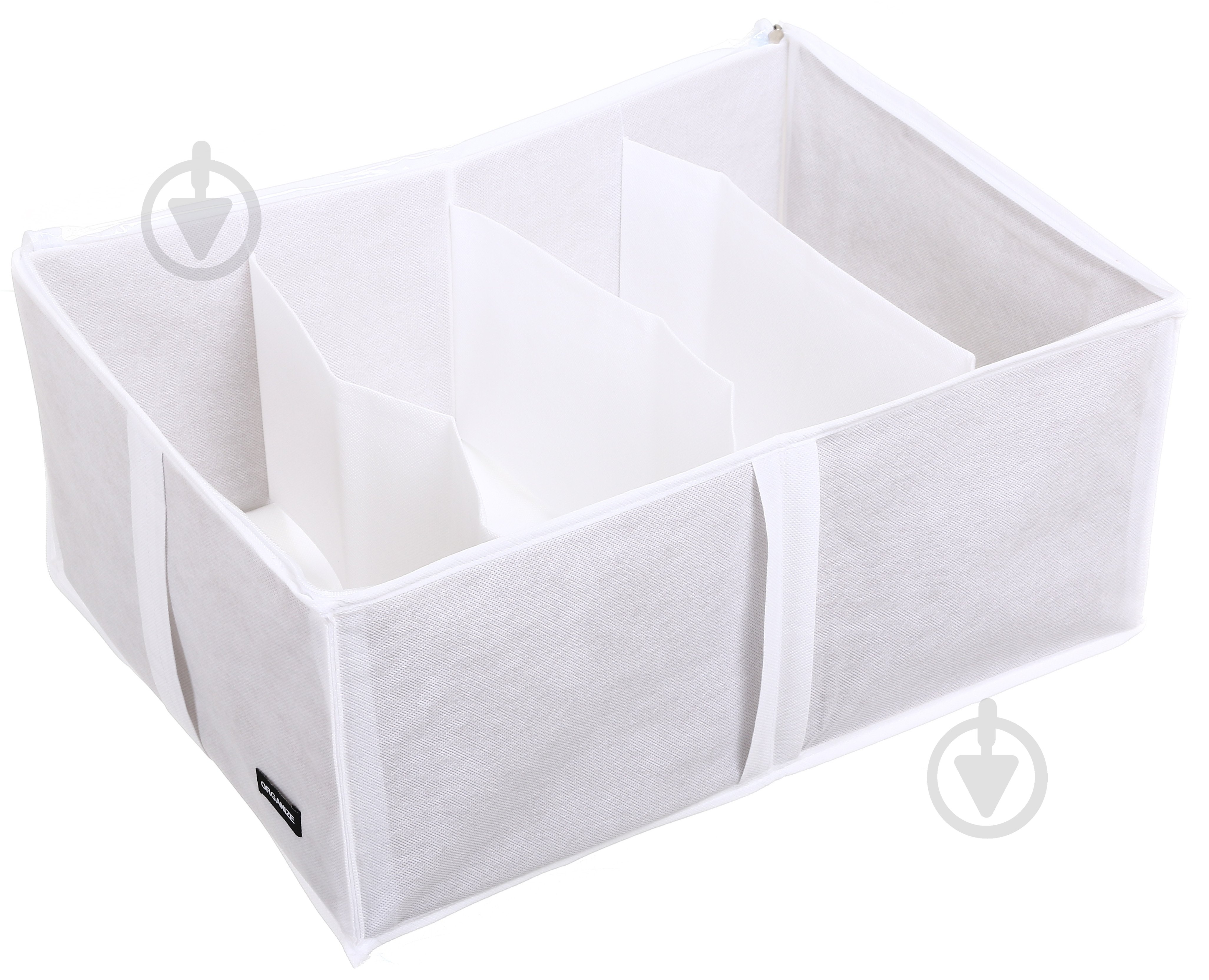 Органайзер текстильный складной Organize WH-O-4 на 4 пары (белый) 340x200x480 мм - фото 3 Органайзер текстильный складной Organize WH-O-4 на 4 пары (белый) 340x200x480 мм - фото 3