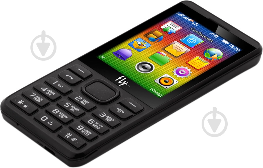 Мобильный телефон Fly FF281 black - фото 6