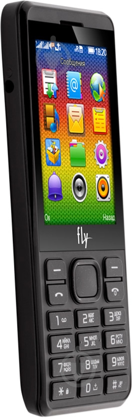 Мобильный телефон Fly FF281 black - фото 2