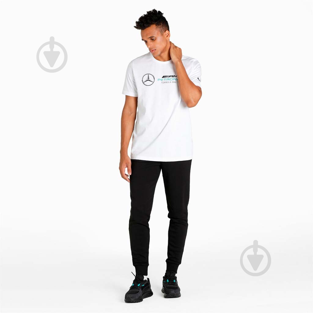 Футболка Puma MAPF1 LOGO TEE 53072203 р.M белый - фото 3