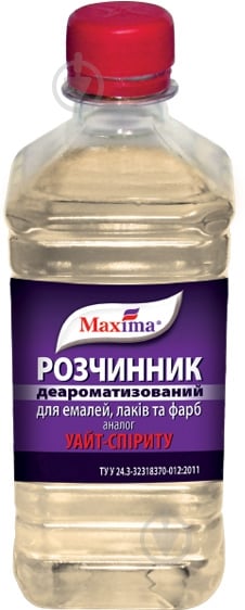 Растворитель деароматизированный Maxima 0.5 л - фото 1
